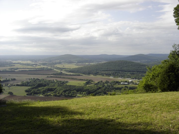 Another beautiful view from the bluff at Rudy's Ridge. U.S. Highway 72 is plainly visible as it enters Gurley.