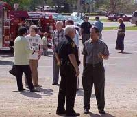 Bud Hollingsworth graciously shared this photograph of the event