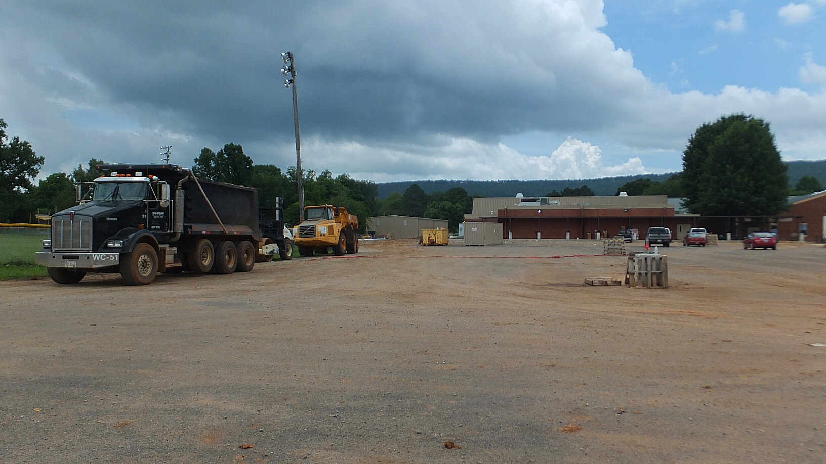 Construction of the New Gurley Madison County Elementary School