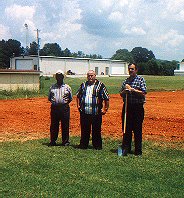 Ground breaking of library