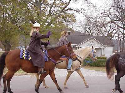 Horse Riders Gurley Parade