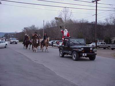 Santa Clauss Gurley Parade