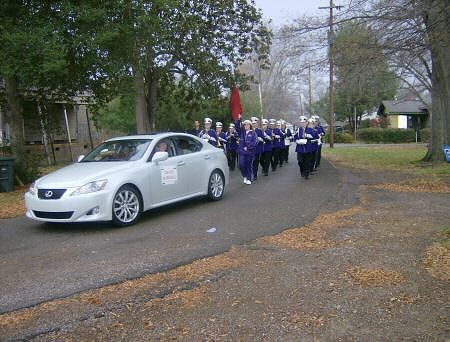 Alexis Schneider graciously shared this picture of the 2007 Gurley Christmas Parade