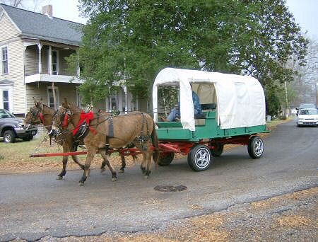 Alexis Schneider graciously shared this picture of the 2007 Gurley Christmas Parade