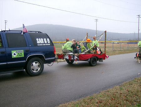 Alexis Schneider graciously shared this picture of the 2007 Gurley Christmas Parade