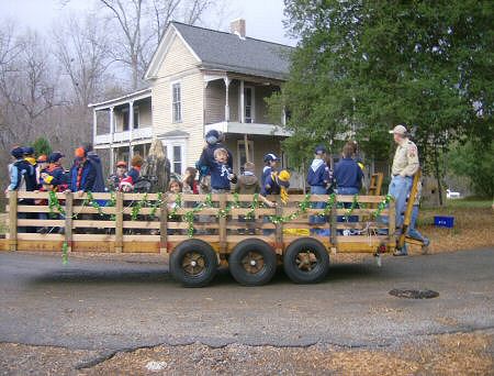 Alexis Schneider graciously shared this picture of the 2007 Gurley Christmas Parade