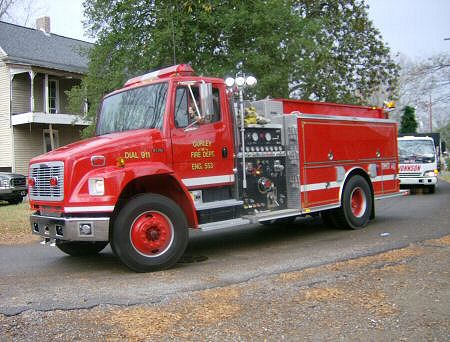 Alexis Schneider graciously shared this picture of the 2007 Gurley Christmas Parade