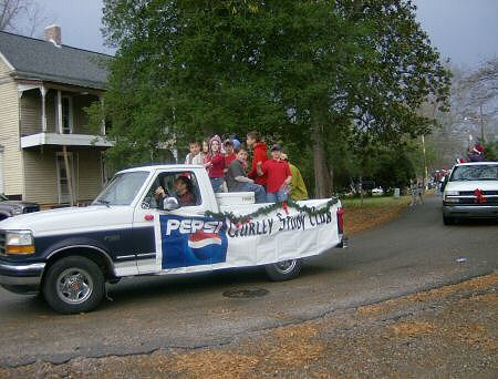 Alexis Schneider graciously shared this picture of the 2007 Gurley Christmas Parade