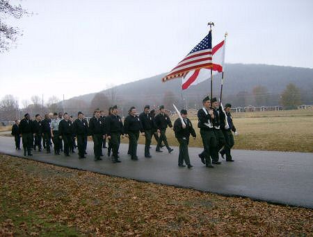 Alexis Schneider graciously shared this picture of the 2007 Gurley Christmas Parade